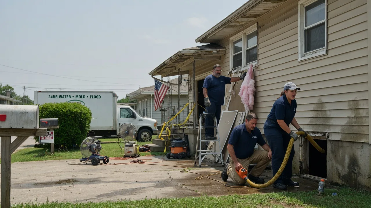 Water Damage Repair in Alhambra, IL near me